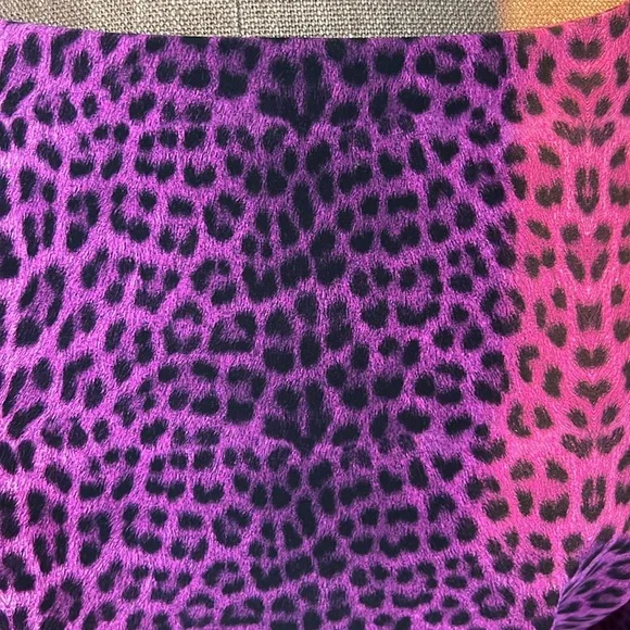 Chiara Boni Purple Animal Print Midi Dress - Picture 3 of 8